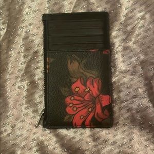 Coach Flower Card Holder